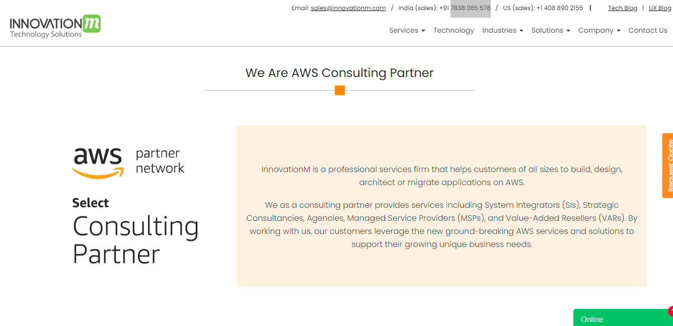 InnovationM Technology Solutions Image